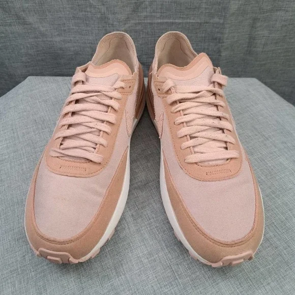 %Nike Waffle One Trainer Womens Tennis Shoes Pink Oxford Rose Size 7.5 / A 34 - Picture 2 of 12